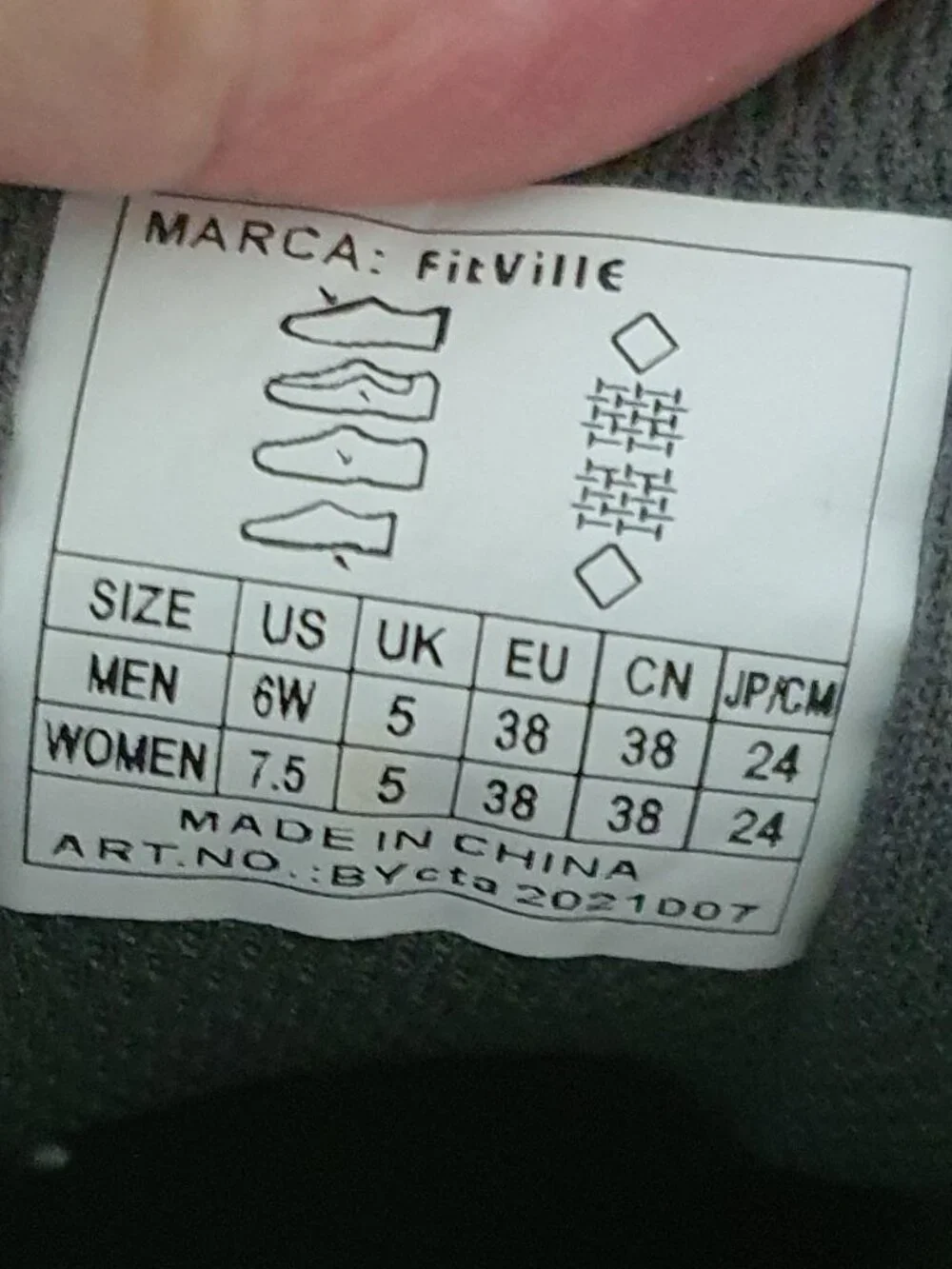 FITVILLE Amadeus All Court Athletic Sneakers Tennis Pickleball 6W M/7.5W-Women's